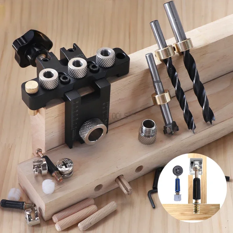 Dowel Jig Kit - Precyzyjny przyrząd do kołków 3 w