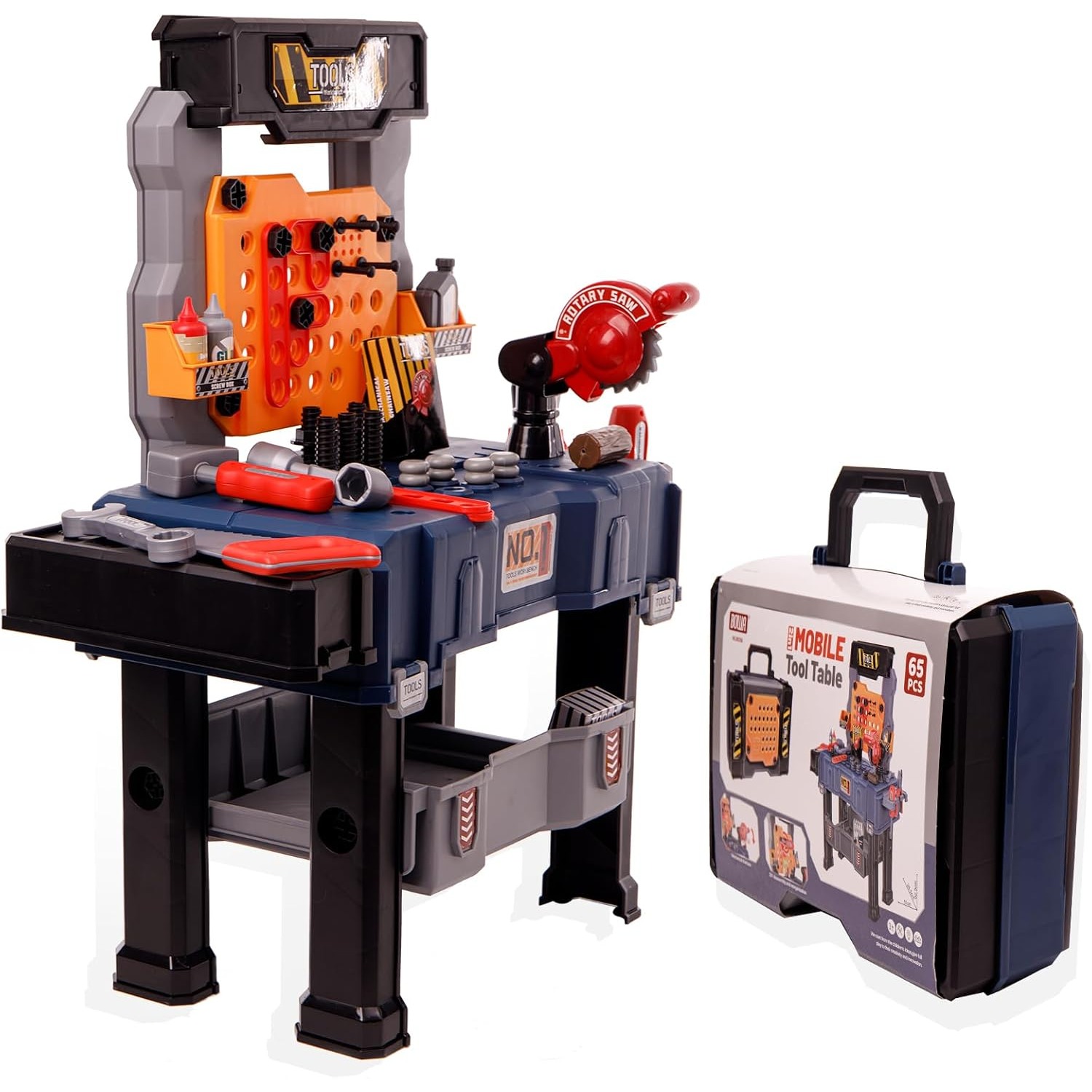 Tools Workshop Kids - 65 szt. Zestaw narzędzi dla dzieci