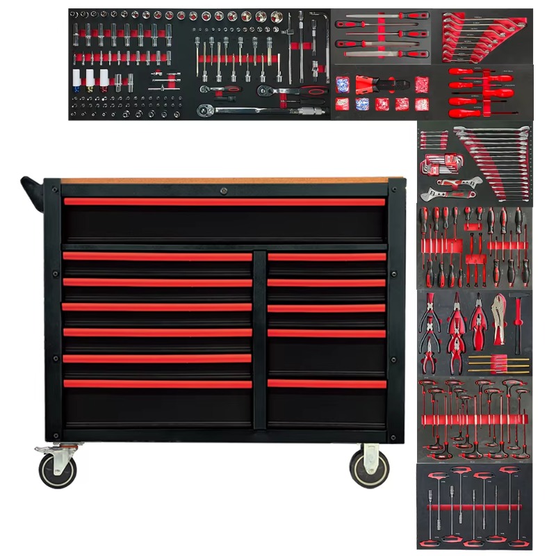 Tools Box For Workshop - 12 szuflad, 471 elementów, zestaw narzędziowy,