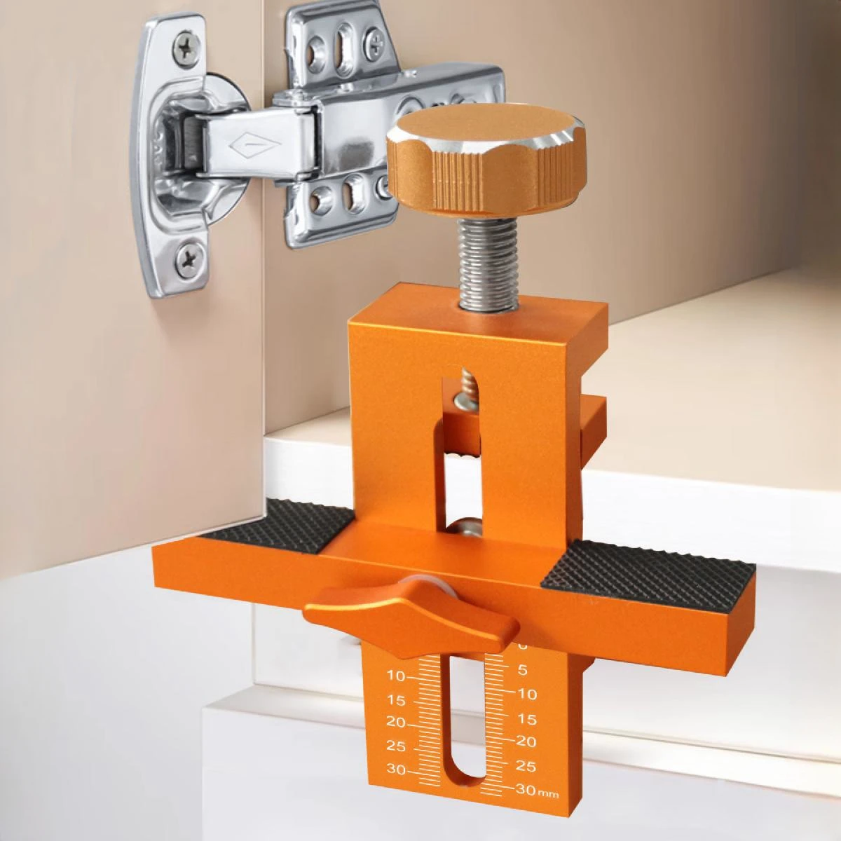 Dowel Jig Kit - Metalowy regulowany przyrząd do montażu drzwi