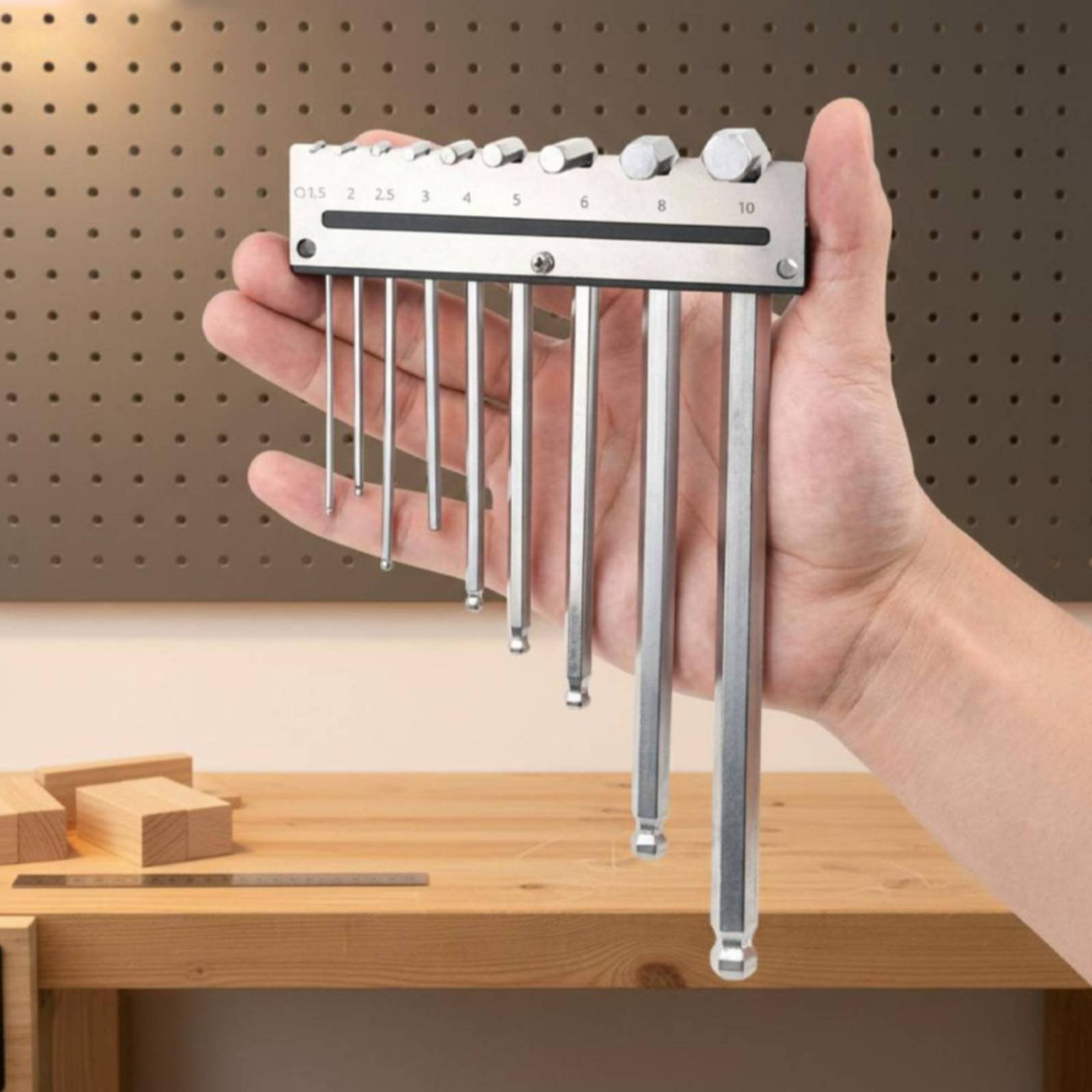 Workshop Tools Rack - Uchwyt na klucze imbusowe do montażu