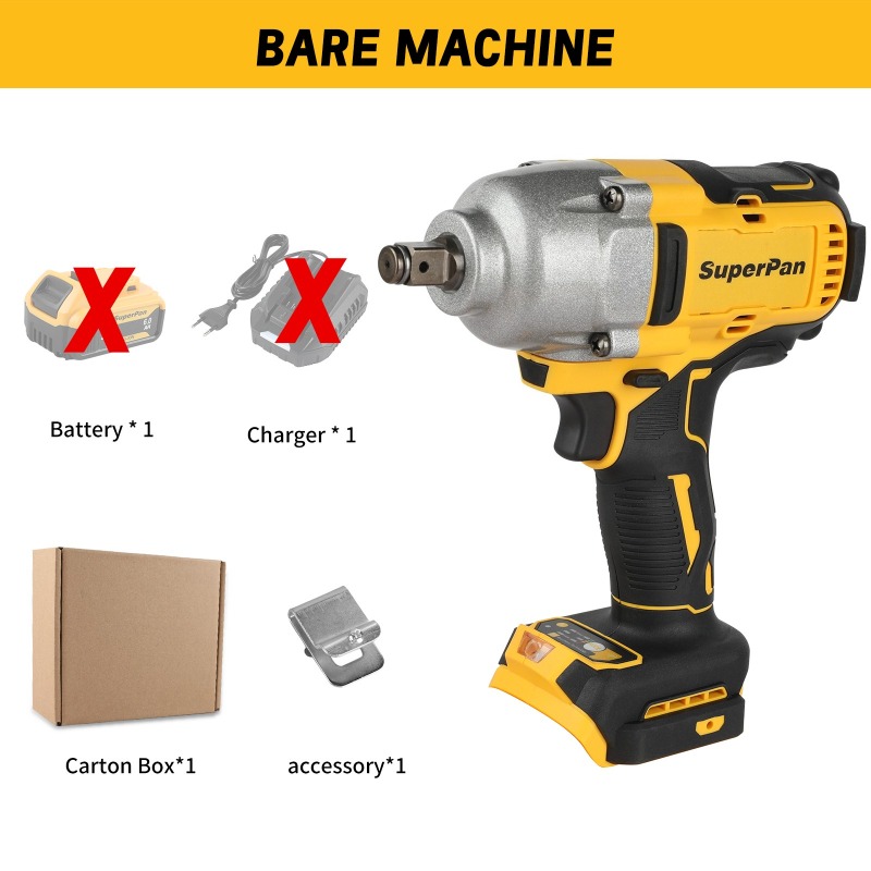 Workshop Electric Tools - Wkrętarka udarowa akumulatorowa o wysokim momencie