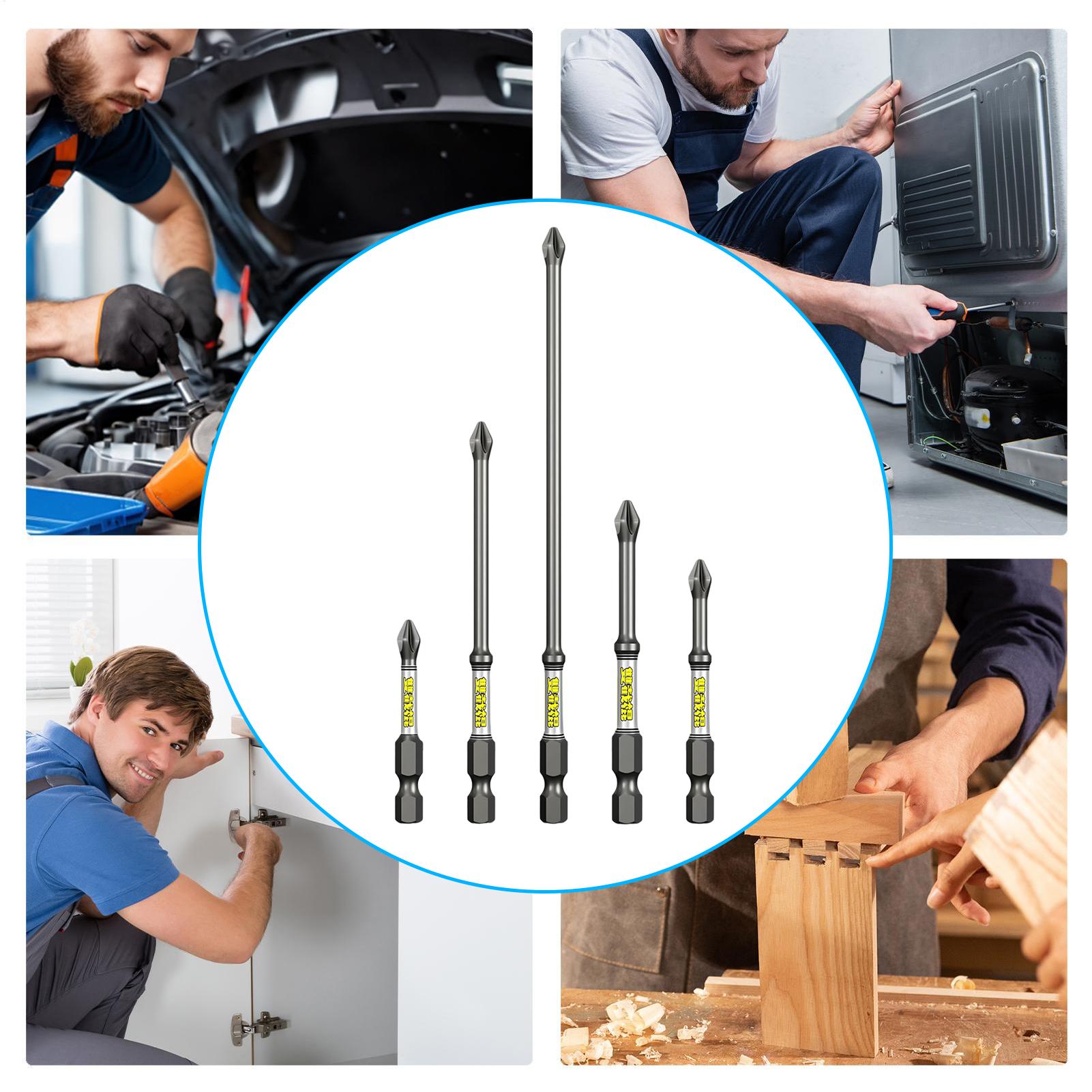 Zestaw bitów do wkrętarki 5-cz – Tools Workshop recenzja i cena
