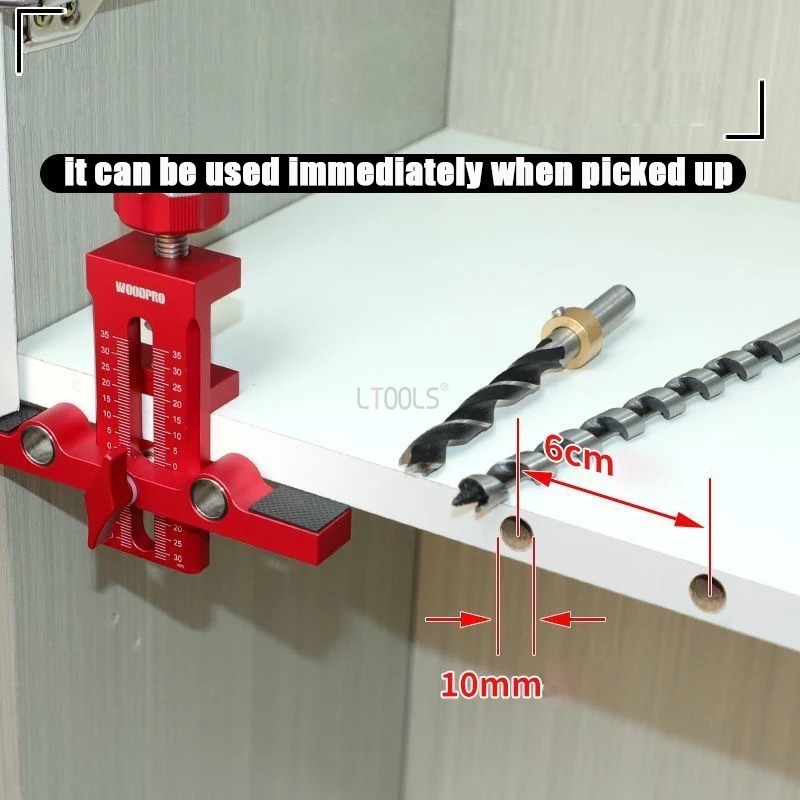 Szablon do montażu drzwi szafe – Dowel Jig Kit recenzja i cena