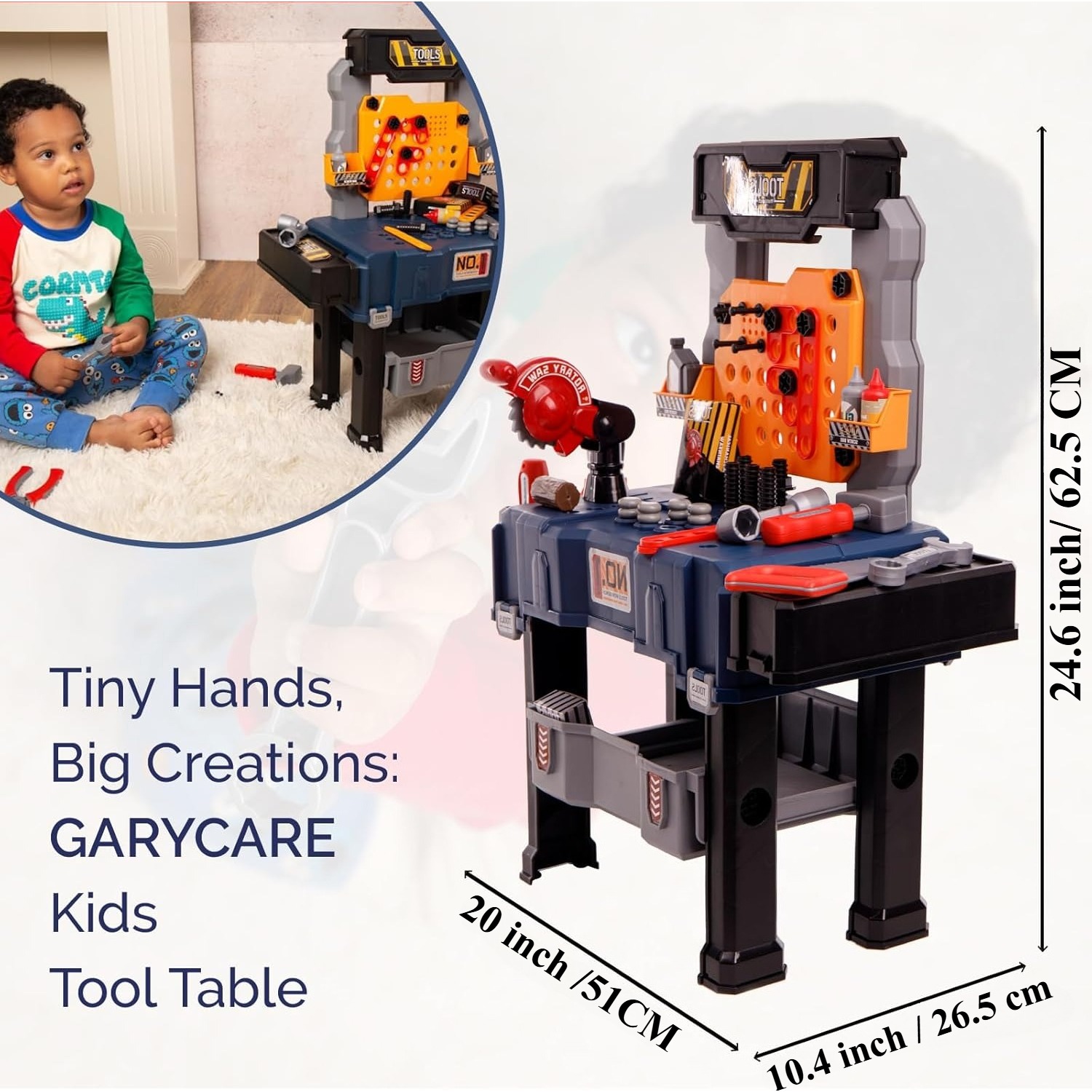 65 szt. Zestaw narzędzi dla dz – Tools Workshop Kids recenzja i cena