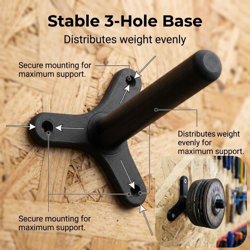 1 szt. Uchwyt ścienny na szlif – Workshop Tools Rack recenzja i cena