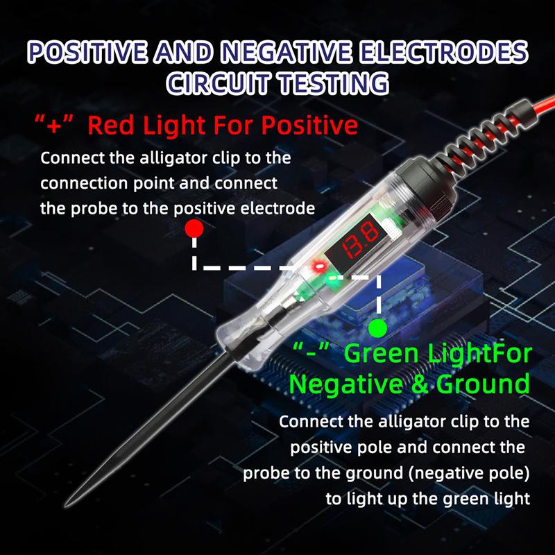 Tester napięcia 3V 120V z cyfr – Workshop Electric Tools recenzja i cena