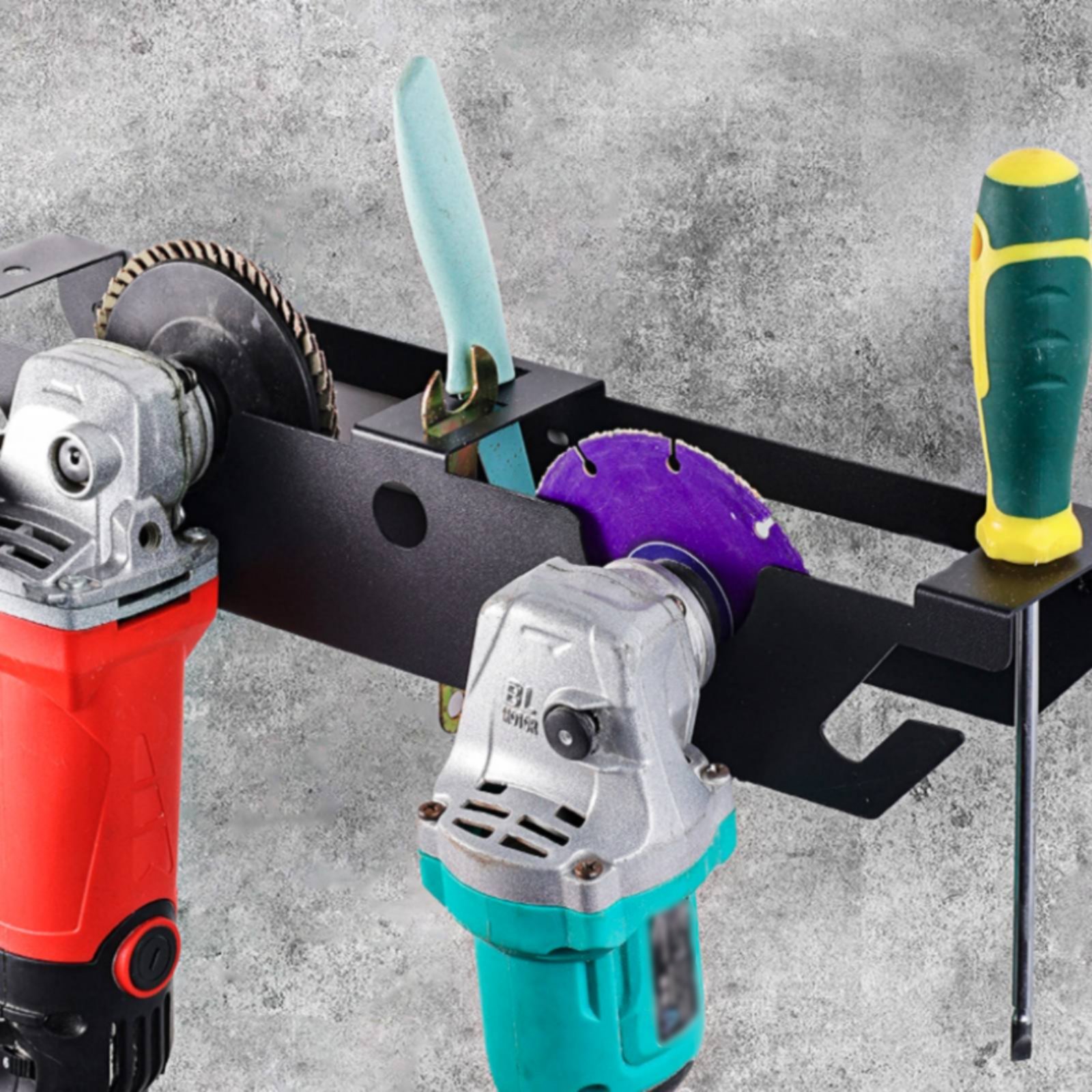 Stojak na szlifierki kątowe z  – Workshop Tools Rack recenzja i cena