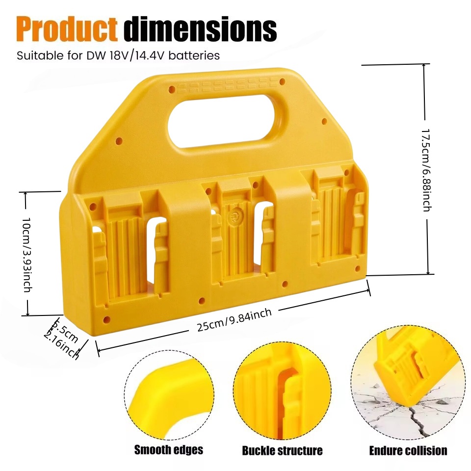 Uchwyt na baterie Dewalt 18V,  – Workshop Electric Tools recenzja i cena