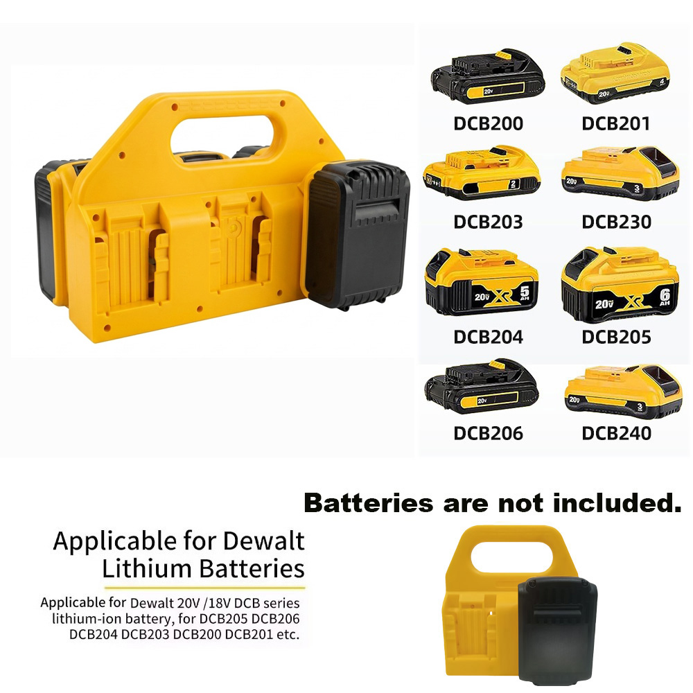 Uchwyt na baterie Dewalt 18V,  – Workshop Electric Tools recenzja i cena