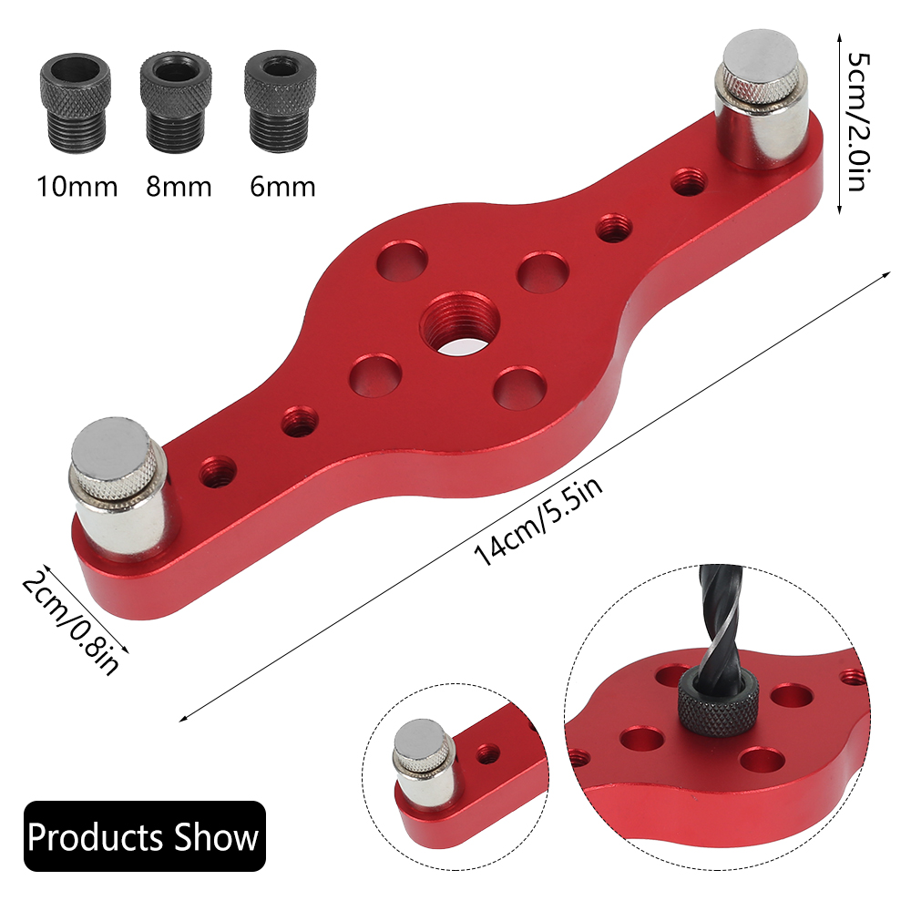 Aluminiowy szablon do otworów  – Dowel Jig Kit recenzja i cena