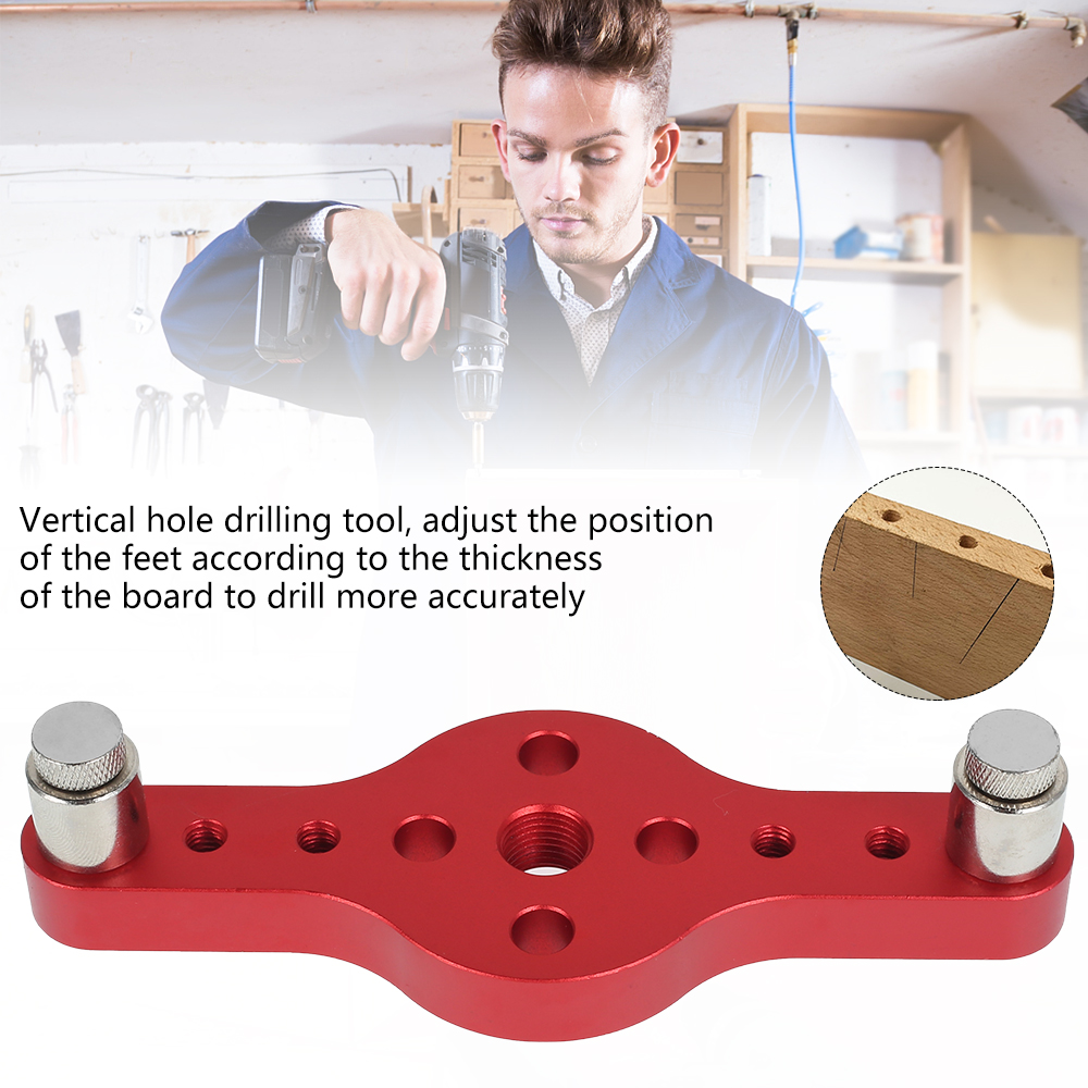 Aluminiowy szablon do otworów  – Dowel Jig Kit recenzja i cena