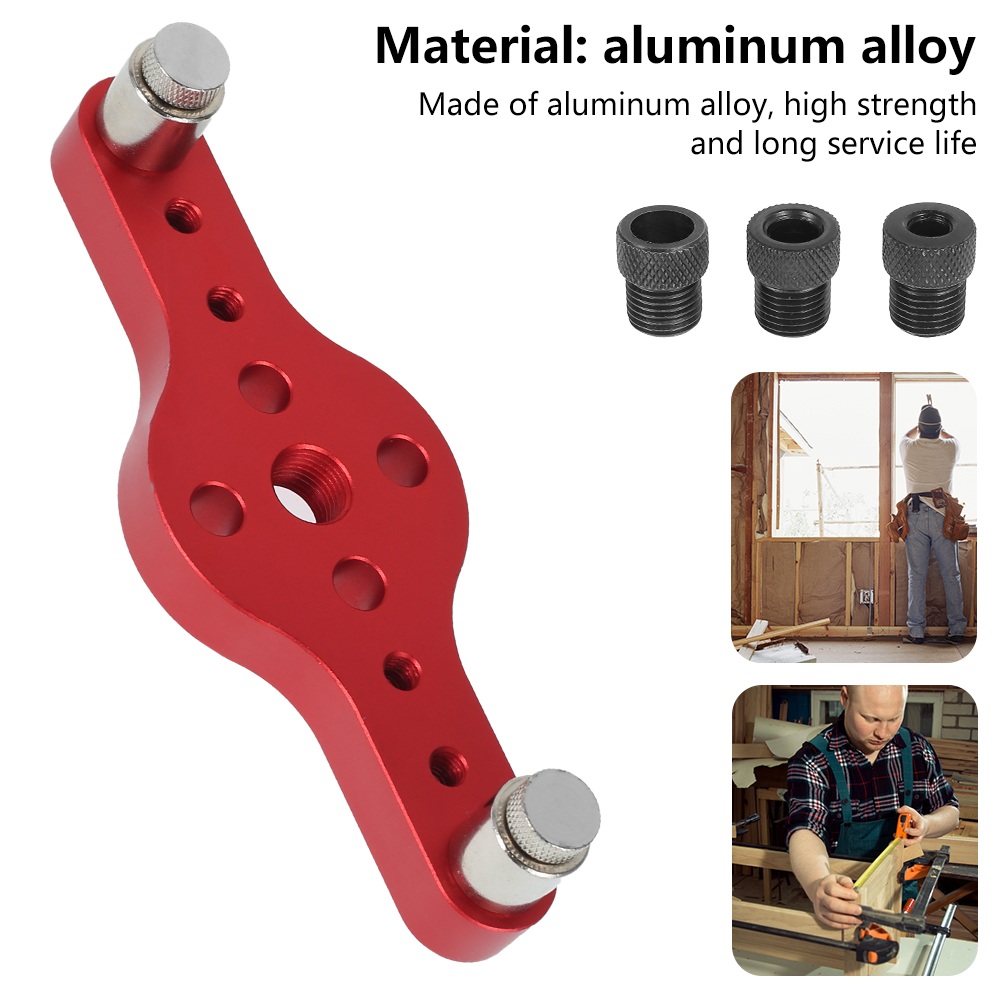 Aluminiowy szablon do otworów  – Dowel Jig Kit recenzja i cena