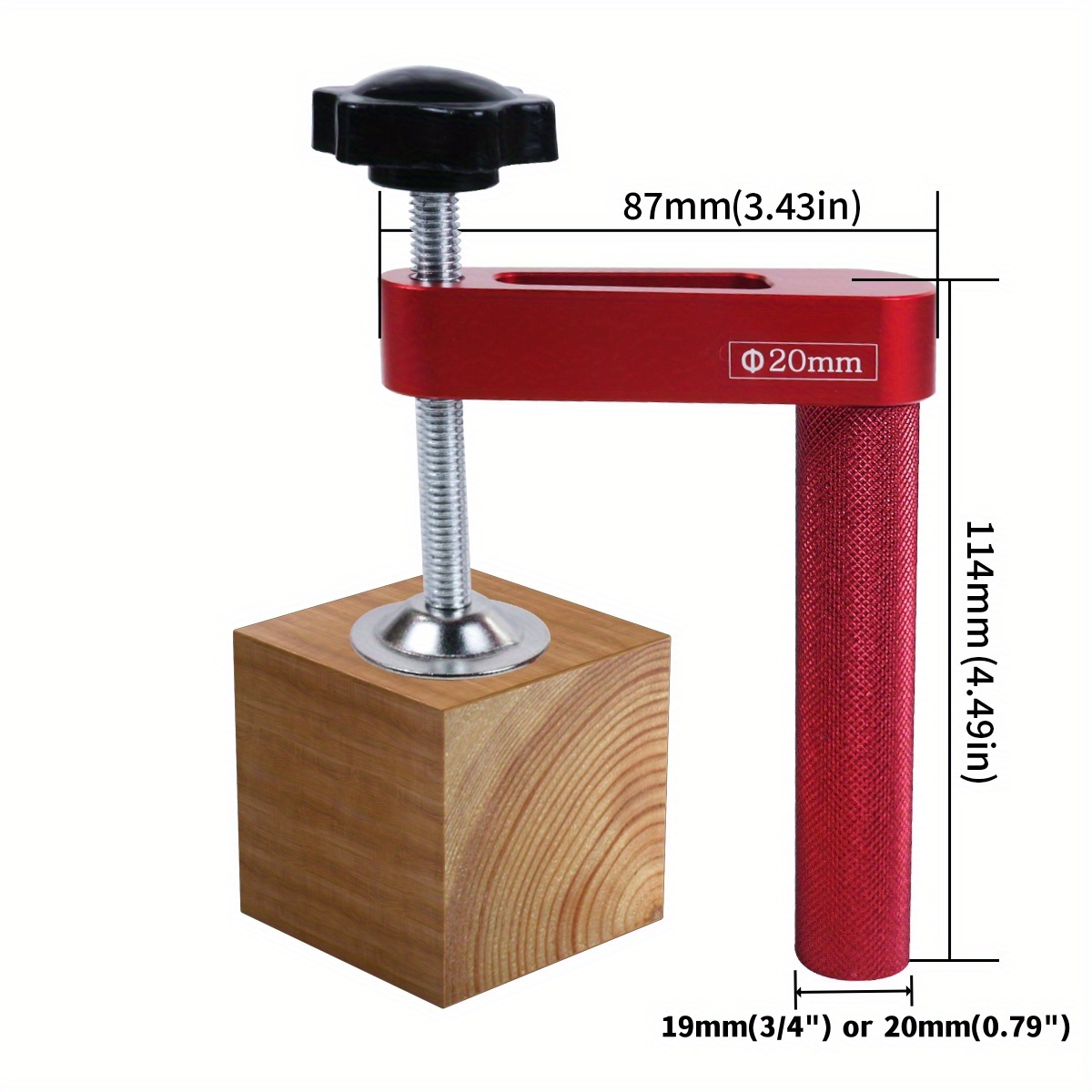 1 szt. 19 mm/20 mm zacisk do o – Bench Dog Hole recenzja i cena