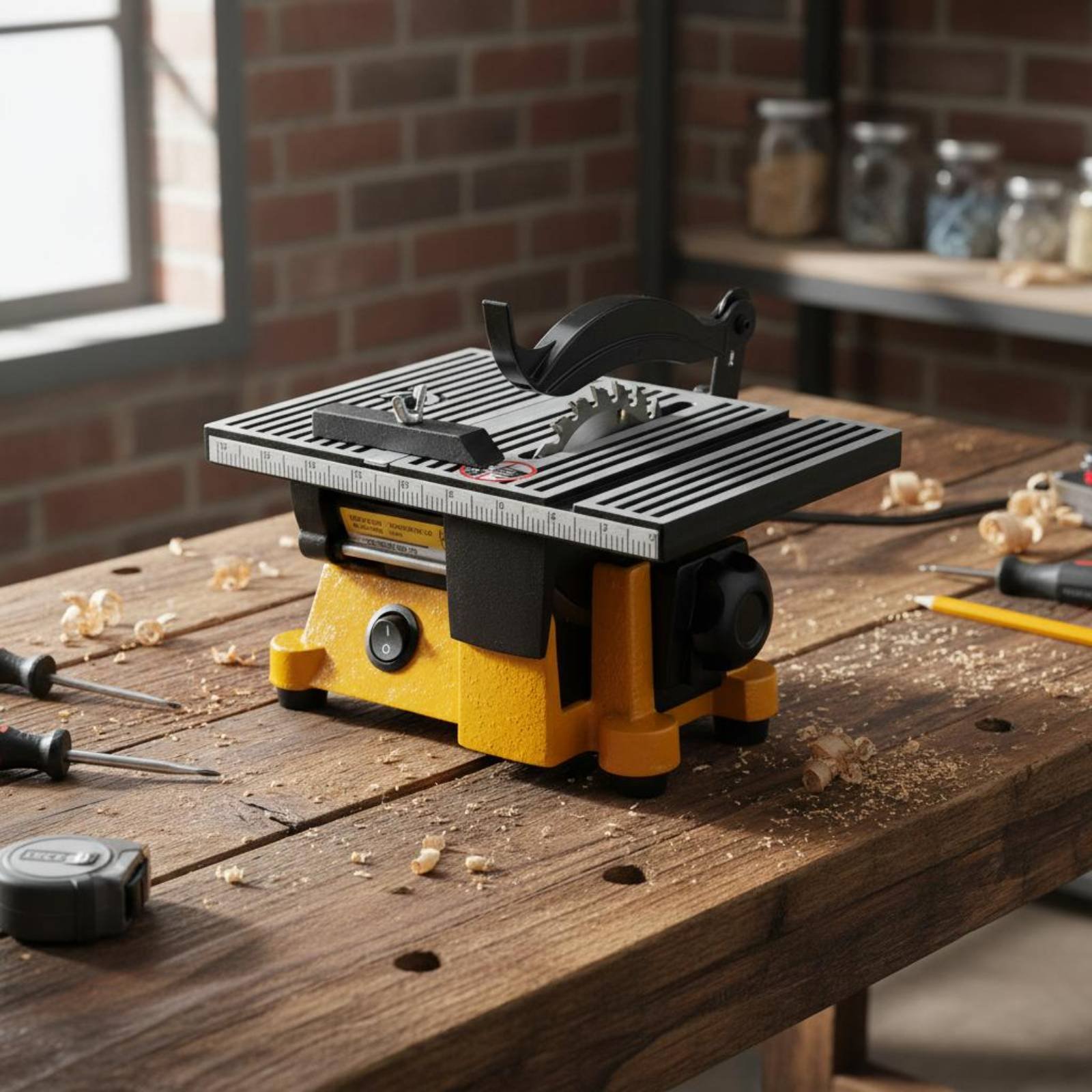 Mini piła stołowa przenośna, m – Workshop Tools Table recenzja i cena