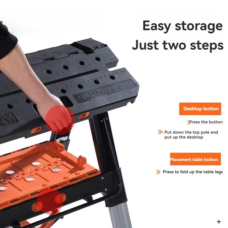 Przenośny składany stół warszt – Workbench Portable Fold recenzja i cena