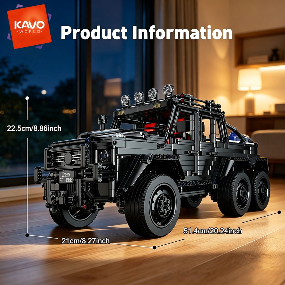 KAVOWORLD 6x6 Ciężki Samochód  – Tools Workshop Kids recenzja i cena
