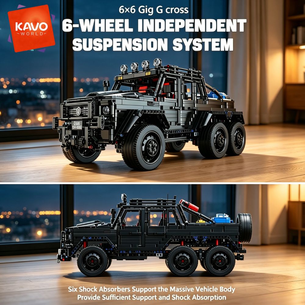 KAVOWORLD 6x6 Ciężki Samochód  – Tools Workshop Kids recenzja i cena