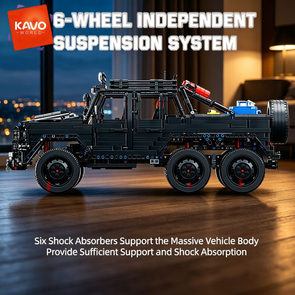 KAVOWORLD 6x6 Ciężki Samochód  – Tools Workshop Kids recenzja i cena