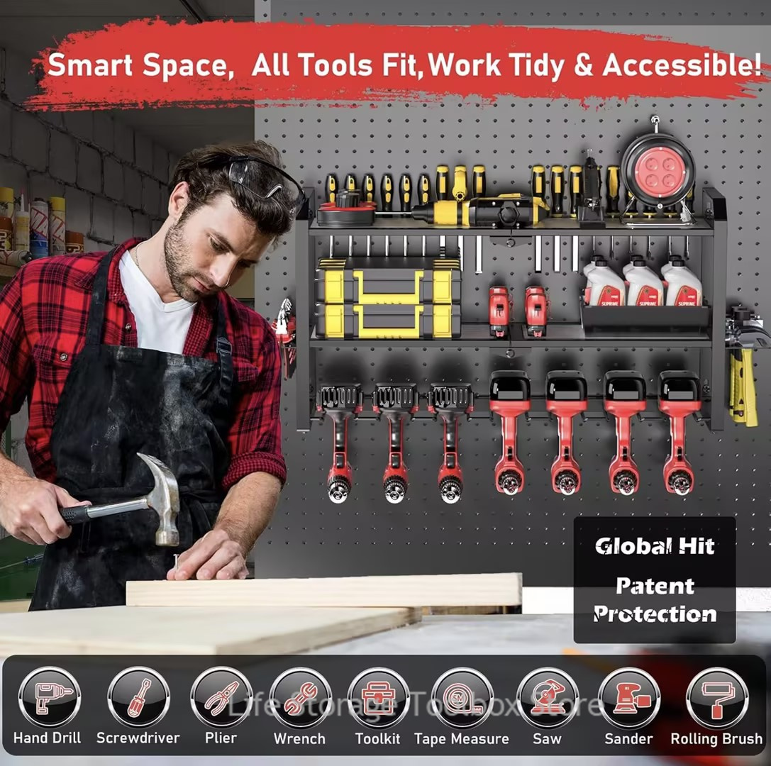 Wielofunkcyjny metalowy regał  – Workshop Electric Tools recenzja i cena
